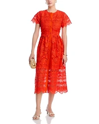 Hibiscus Lace Dress