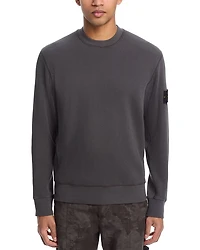 Regular Fit Waffle Knit Sweatshirt