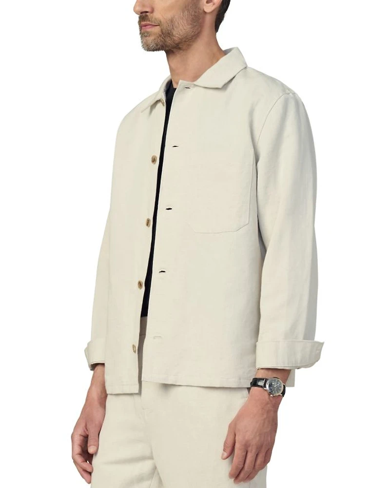 Button Front Overshirt