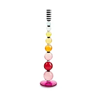 Mackenzie-Childs Fairy Tale Large Glass Candlestick