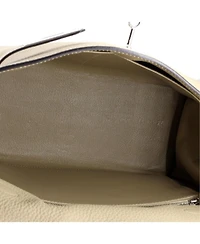 Kelly 28 Handbag Light Togo with Palladium Hardware