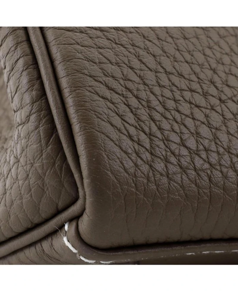 Kelly 28 Handbag Grey Togo with Palladium Hardware