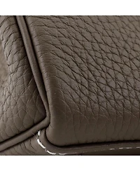 Kelly 28 Handbag Grey Togo with Palladium Hardware