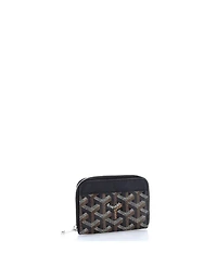 PM Matignon Zip Wallet Coated Canvas with Leather