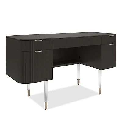 Caracole Lady Love Desk, Dark Chocolate