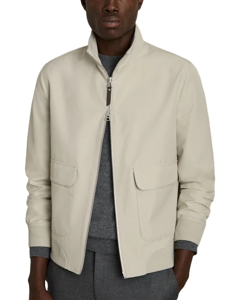 Rufus Zip Through Funnel Neck Jacket
