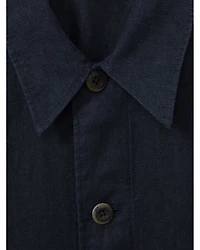 Oversized Fit Cadiz Linen Overshirt