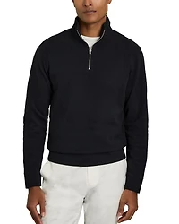 Creek Brushed Cord Half Zip Sweater