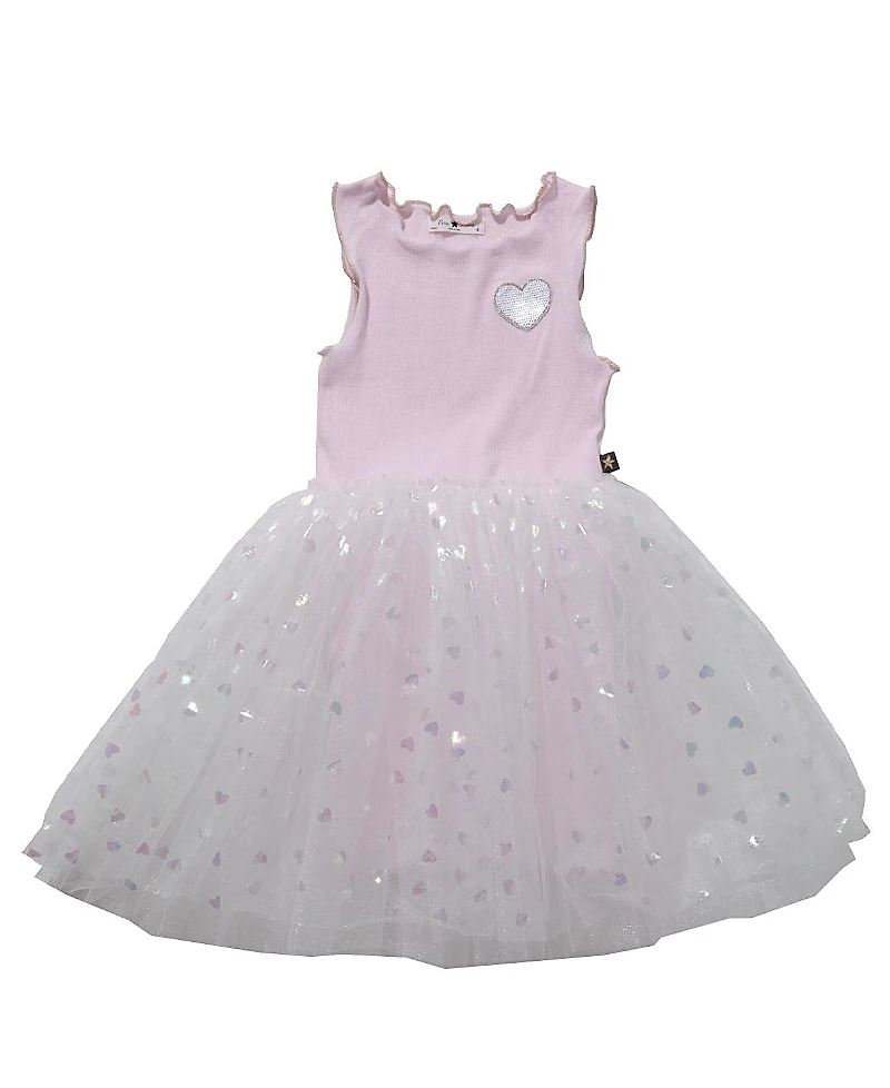 Petite Hailey Girls' Andrea Tutu Dress - Baby, Little Kid, Big Kid