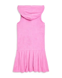 Girls' Hooded Terry Cover-Up - Big Kid