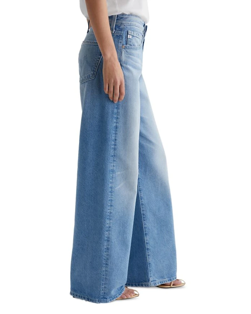 Adria Low Rise Wide Leg Jeans Siren