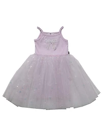 Petite Hailey Girls' Isabel Bow Tutu Dress - Baby, Little Kid, Big Kid
