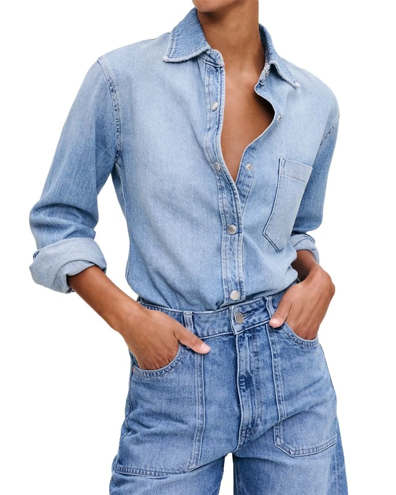 Aura Ines Denim Shirt