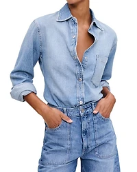 Aura Ines Denim Shirt