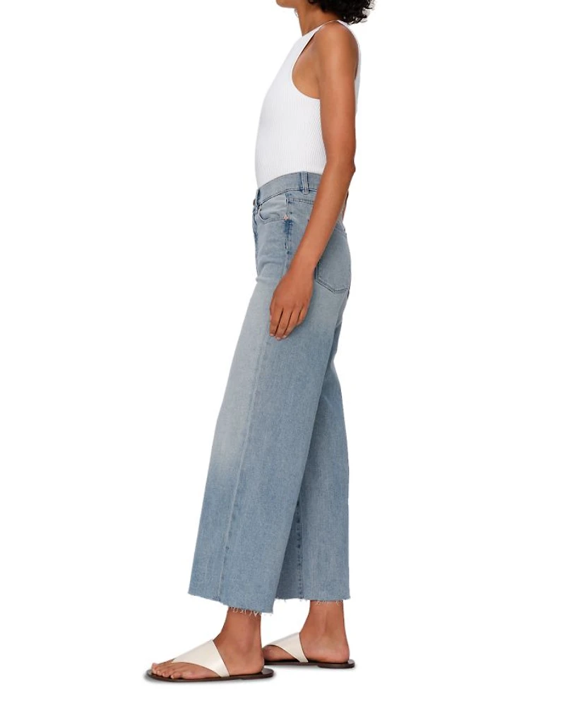 Hepburn High Rise Wide Leg Vintage Jeans Freshwater