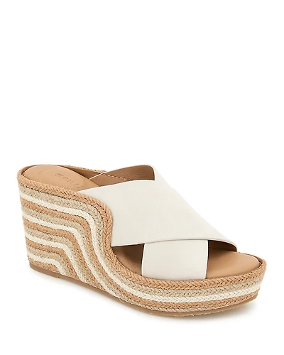 Gentle Souls by Kenneth Cole Women's Porto Wedge Sandals