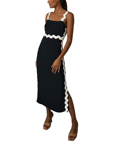 Wave Craft Midi Dress