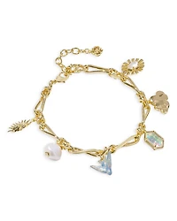 Melody Mixed Stone Charm Bracelet