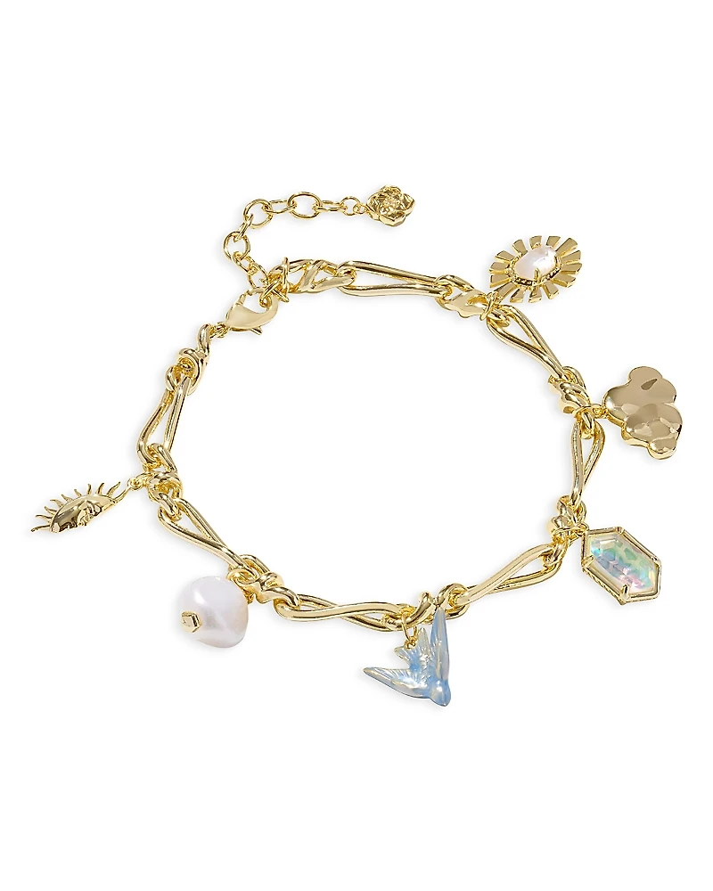 Kendra Scott Melody Mixed Stone Charm Bracelet