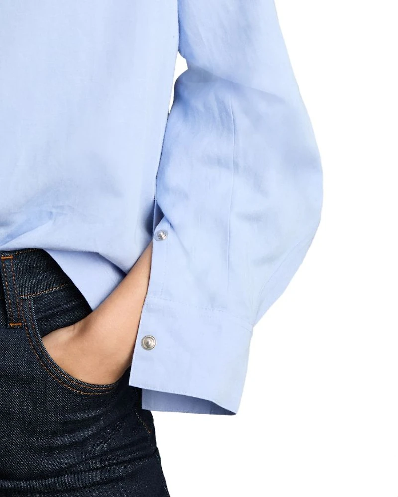 Popper Back Shirt