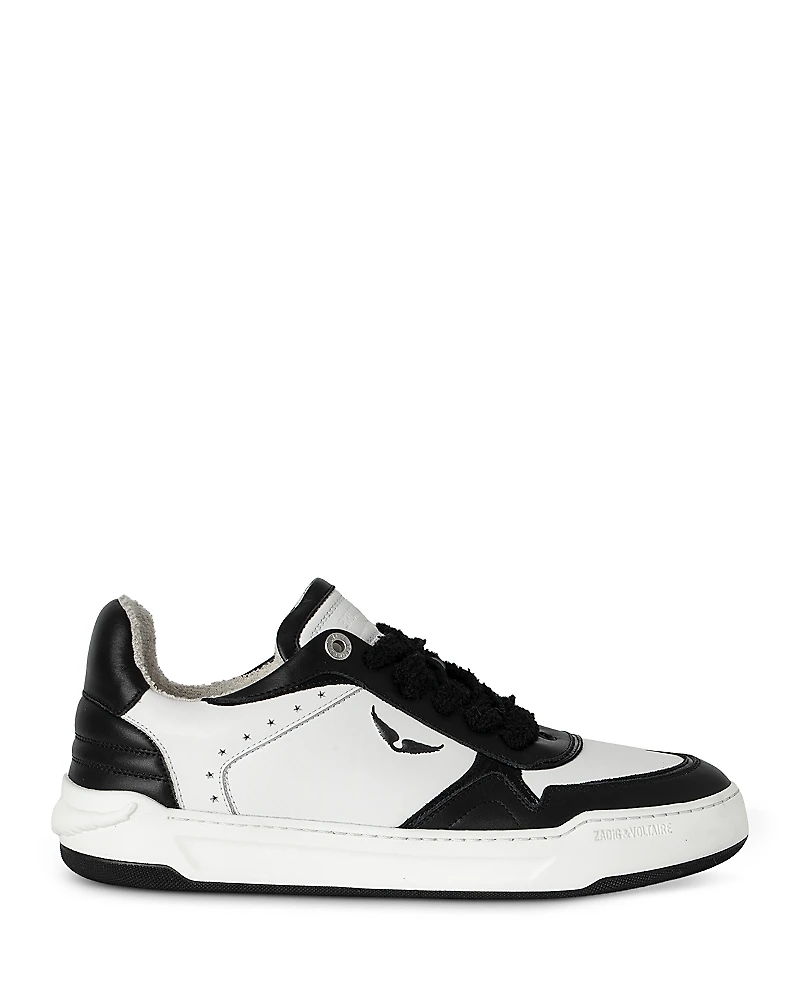 Zadig & Voltaire Men's Wings Leather Sneakers