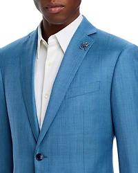 Sharkskin Slim Fit Suit Jacket