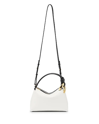 Jw Anderson Small Corner Textured Leather Shoulder Bag