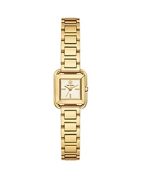 Tory Burch The Small Kira Square Stainless Steel Watch