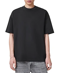 Allsaints Haven Cotton Logo Embroidered Tee