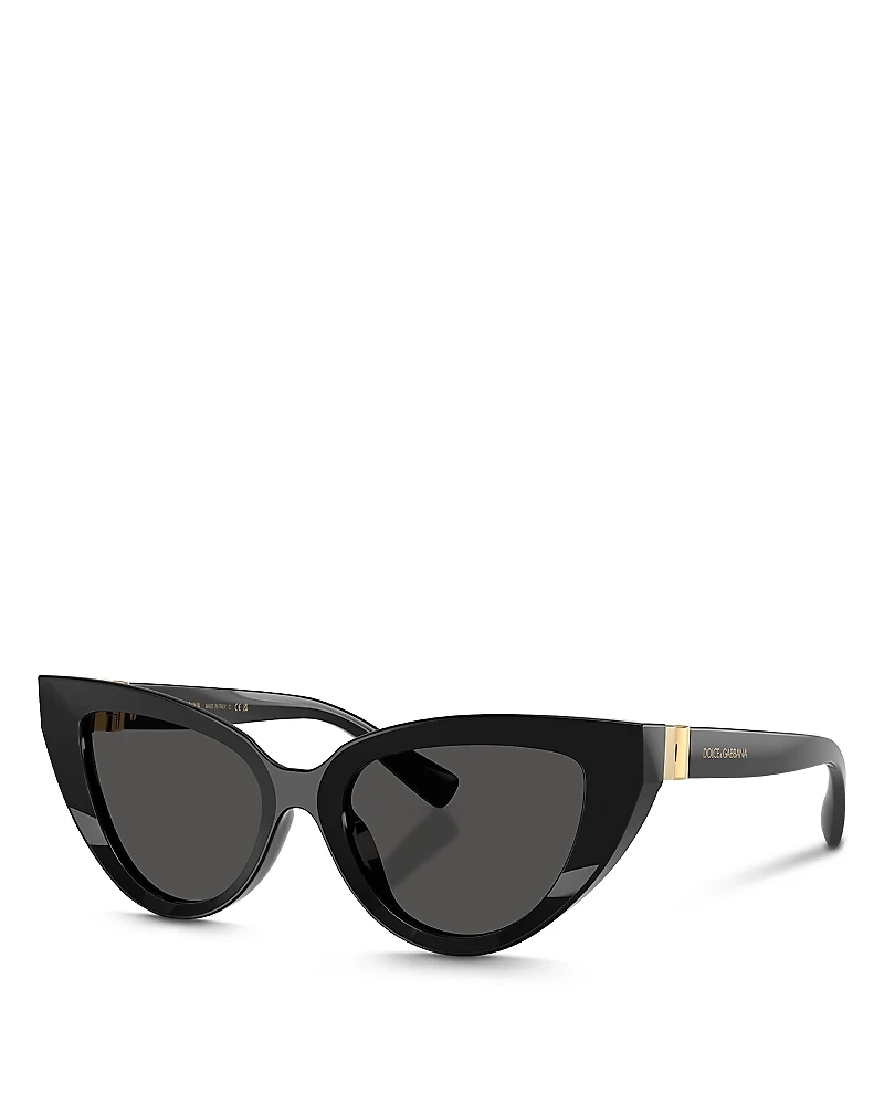 Dolce & Gabbana DG4497 Cat Eye Sunglasses, 52mm