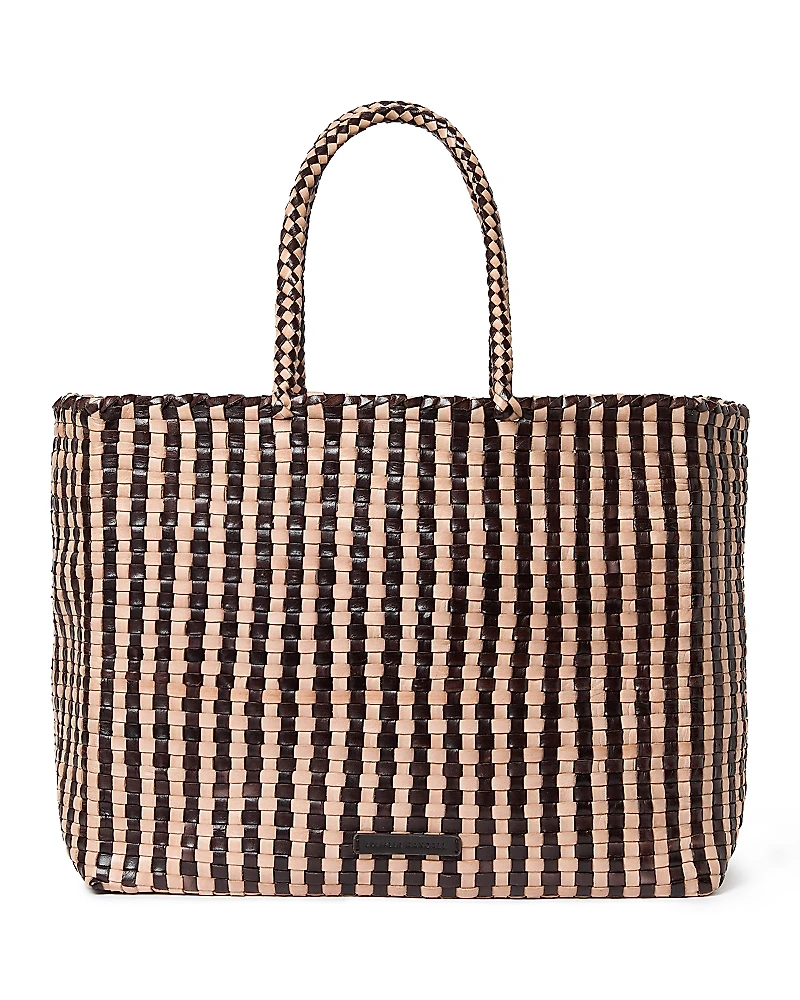 Loeffler Randall Small Woven Leather Tote