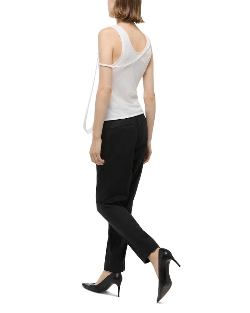 Wool Tapered Pants