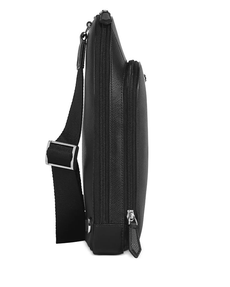 Sartorial Leather Sling Bag