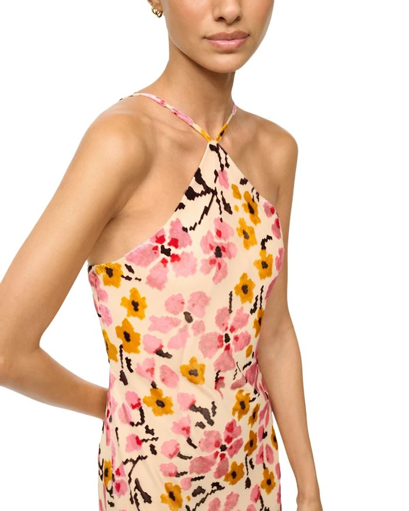 Cubism Halter Dress