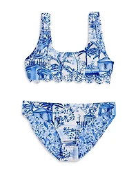 Agua Bendita Girls' Dolce Tales Two Piece Swimsuit - Little Kid, Big Kid