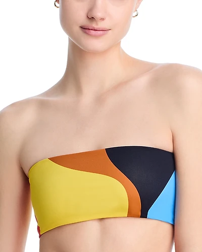 Cala de la Cruz Grecia Bandeau Bikini Top