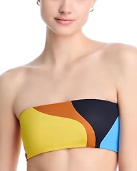 Cala de la Cruz Grecia Bandeau Bikini Top