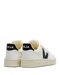 Men's V-10 Low Top Mesh and Suede Sneakers