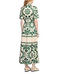 Floral Print Maxi Dress