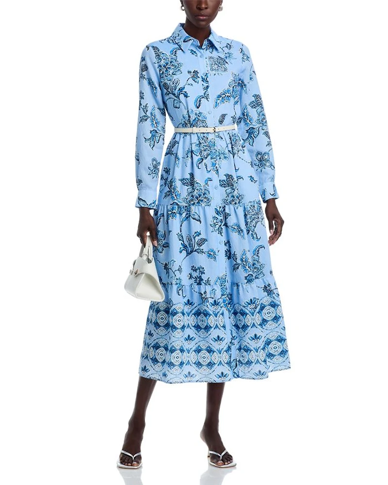 The Caroline Estate Garden Printed Dress