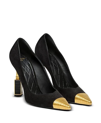 Balmain Women's Lipstick Pumps
