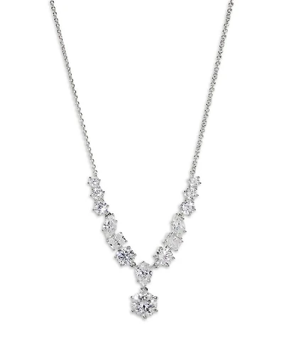 BTRX Mixed Cubic Zirconia Statement Necklace, 18"-20"