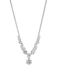 BTRX Mixed Cubic Zirconia Statement Necklace, 18"-20"