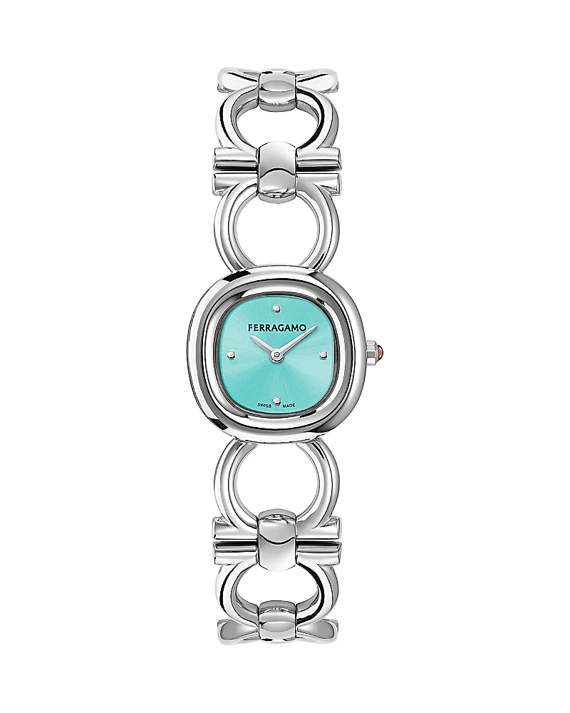 Ferragamo Double Gancini Watch, 25mm