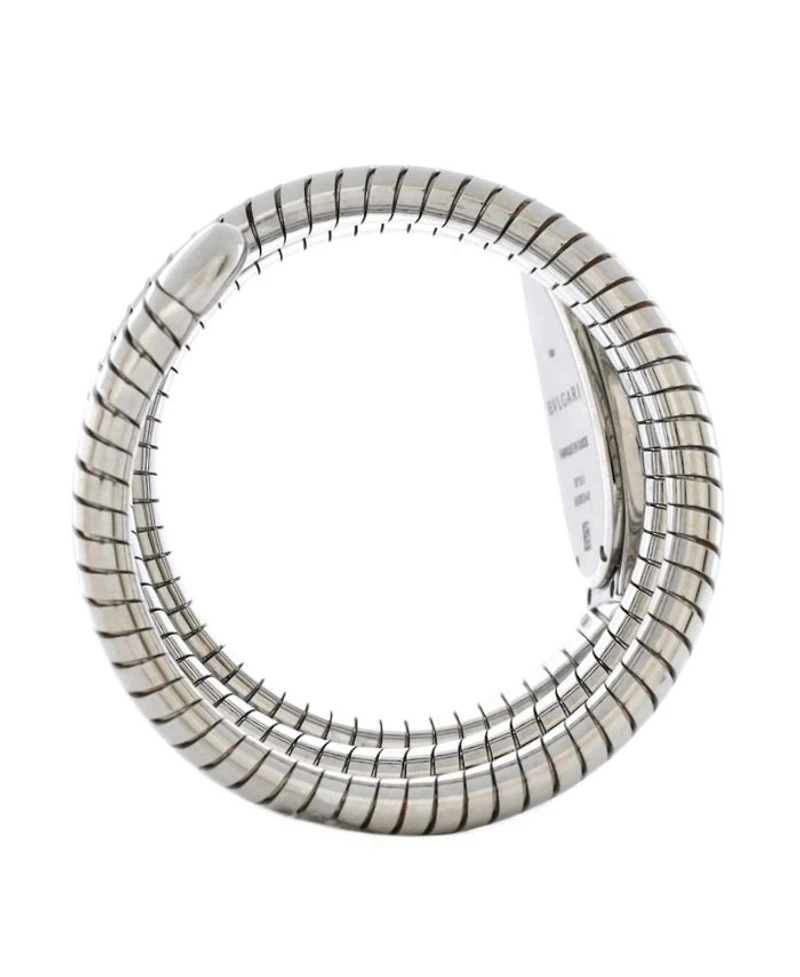 Serpenti Tubogas Double Spiral Quartz Watch in Stainless Steel 23mm