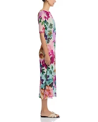 The Mesh Midi Dress