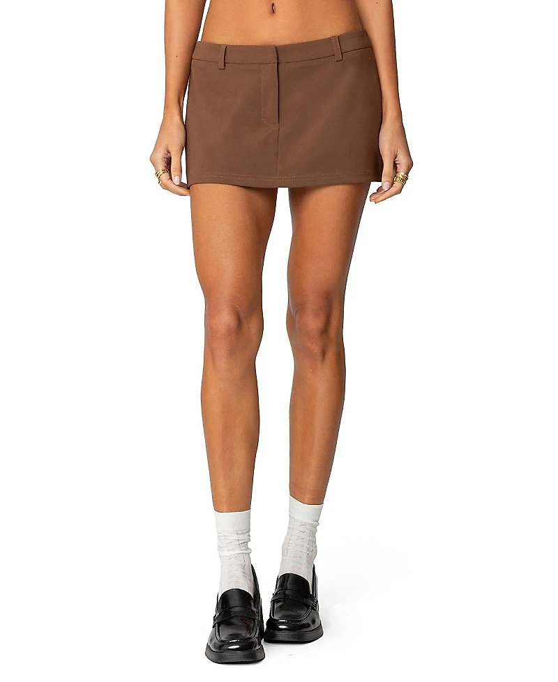 Edikted Marlie Tailored Micro Mini Skort