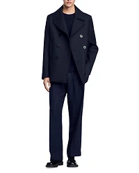 Double Breasted Peacoat