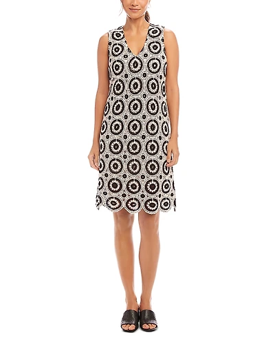 Karen Kane Crochet Shift Dress