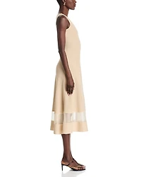 Modern Fit & Flare Midi Dress